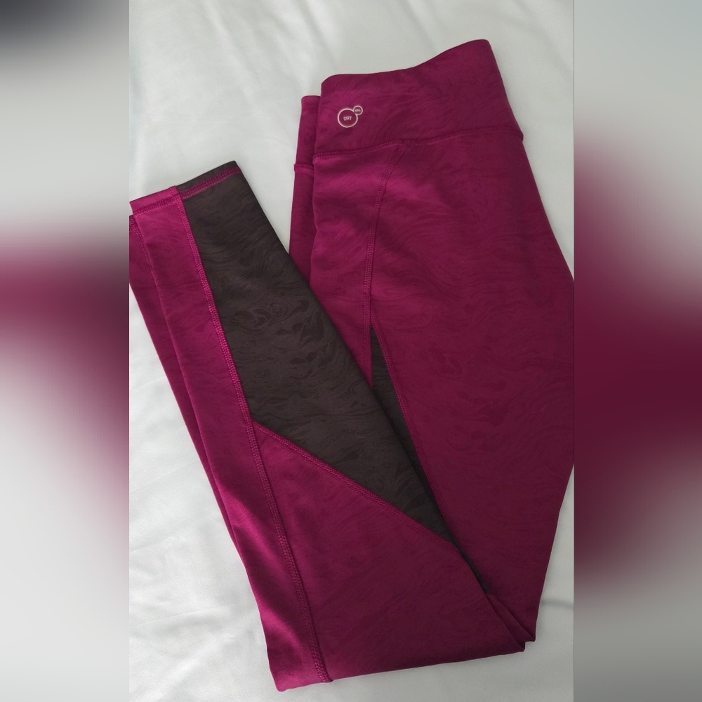 Puma Purple and Black Leggings